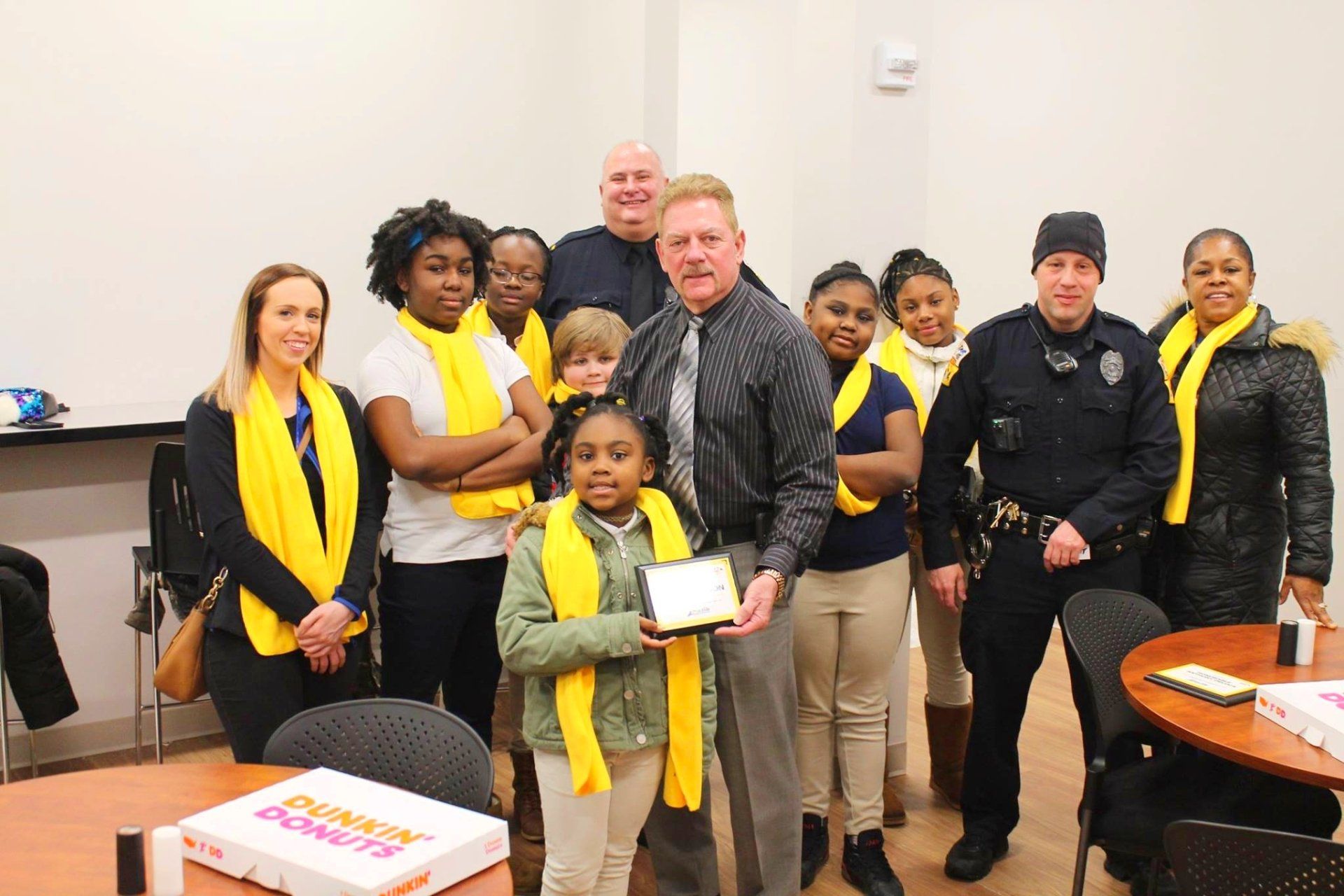 PHCSE students and families gathered together at a school event
