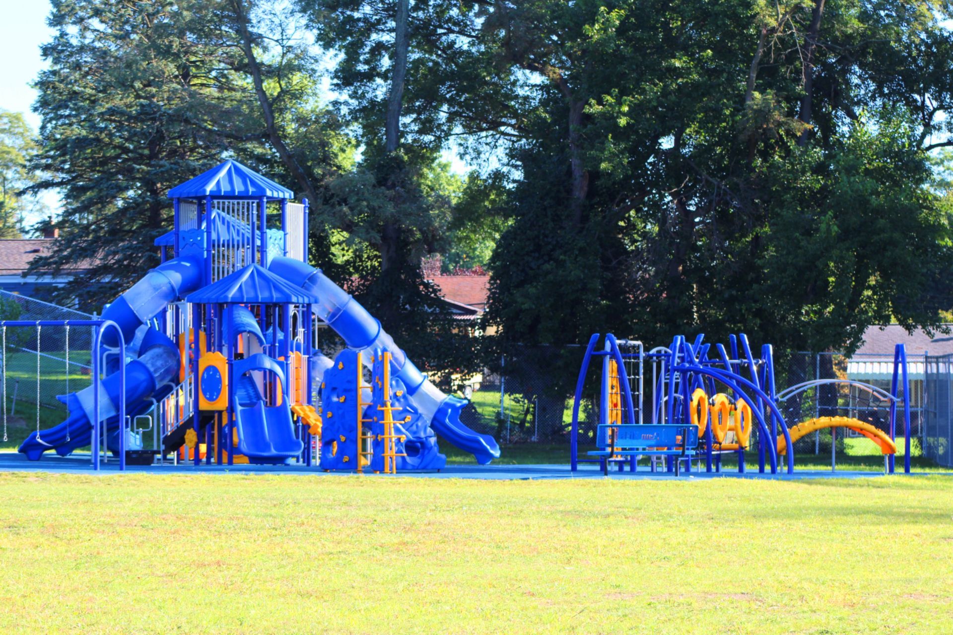 PHCSE school grounds and entrance signage